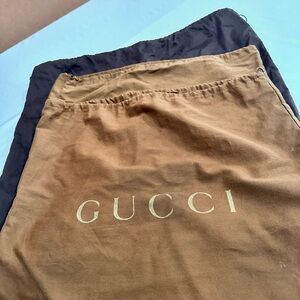 Gucci Cloth Dustbags 3 purse sizes Bundle Dust Bags Only